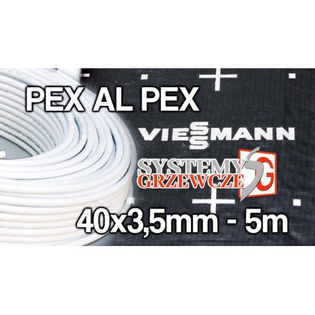 Rura wielowarstwowa PEX-AL-PEX ViPEX 40×3,5mm 5 metrów Viessmann