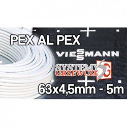 Rura wielowarstwowa PEX-AL-PEX ViPEX 63×4,5mm 5 metrów Viessmann