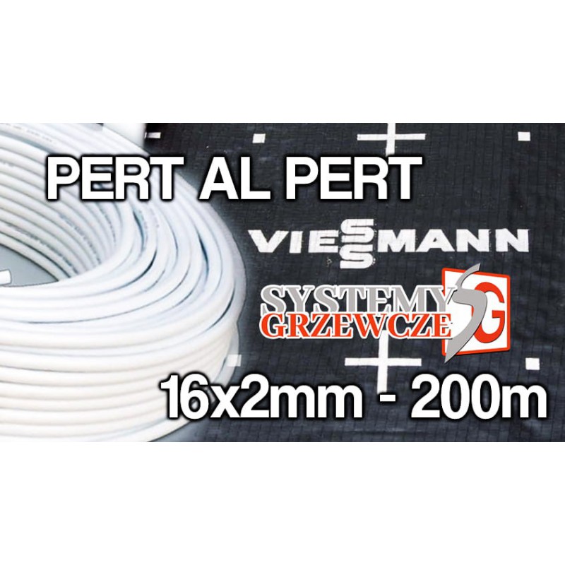 Rura wielowarstwowa PERT-AL-PERT ViPERT 16×2mm 200 metrów Viessmann