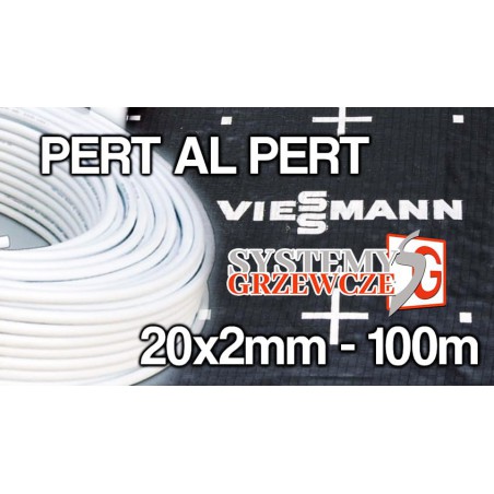 Rura wielowarstwowa PERT-AL-PERT ViPERT 20×2mm 100 metrów Viessmann
