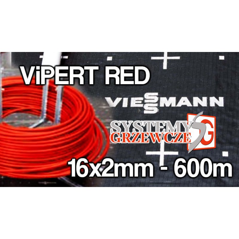 Rura wielowarstwowa - ViPERT RED 16×2mm 600 metrów Viessmann