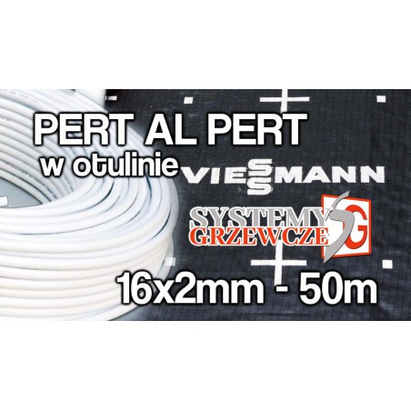 Rura wielowarstwowa PERT-AL-PERT ViPERT w otulinie 16×2mm 50 metrów Viessmann