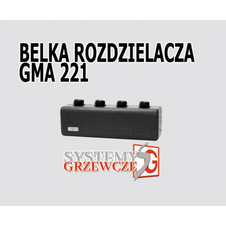Belka rozdzielacza GMA 221 ze zintegrowanym sprzęgłem hydraulicznym