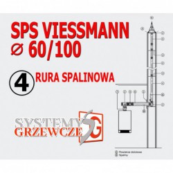 Rura spalinowa 1000 mm - System spalin SPS Viessmann