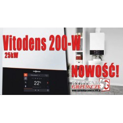 Gazowy kocioł kondensacyjny Vitodens 200-W  25kW (NOWOŚĆ)