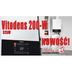 Gazowy kocioł kondensacyjny Vitodens 200-W  32kW (NOWOŚĆ)