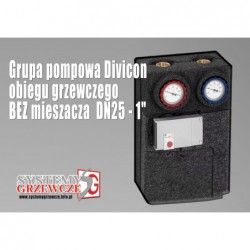 Grupa pompowa obiegu grzewczego Divicon bez mieszacza DN25 - 1"