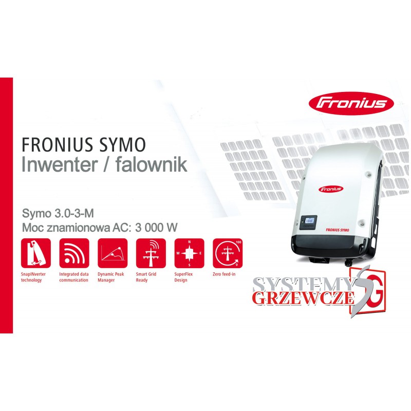 Inwerter / falownik Fronius Symo 3.0-3-M