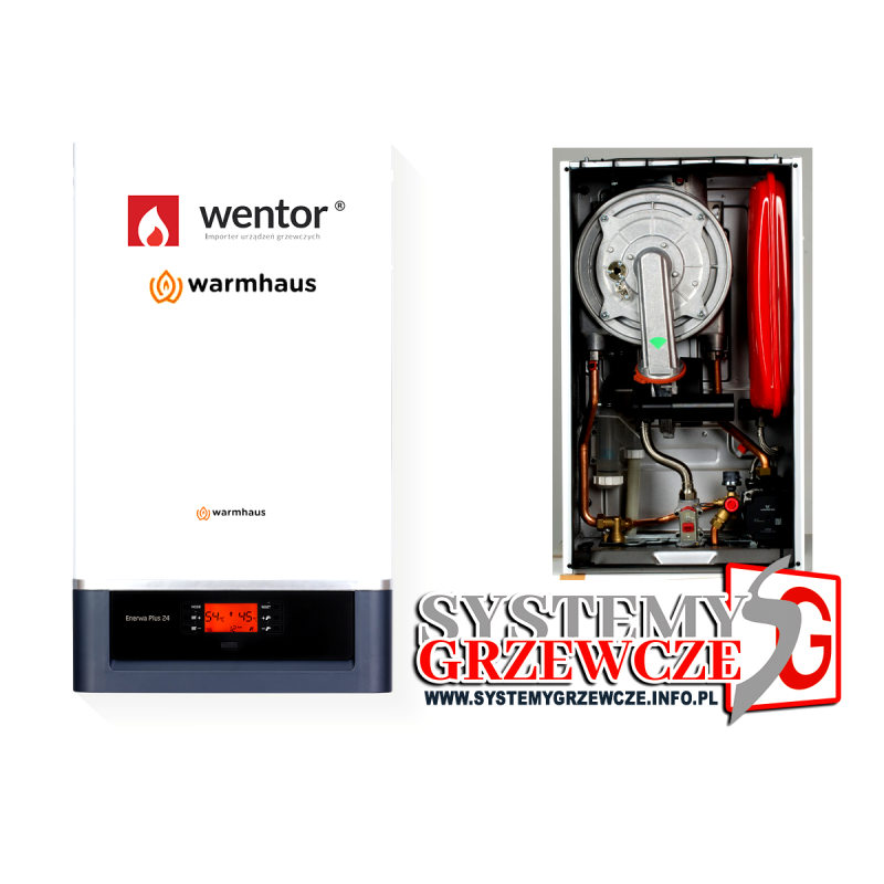 Kocioł gazowy jednofunkcyjny Enerwa Plus 24 kW - Warmhaus