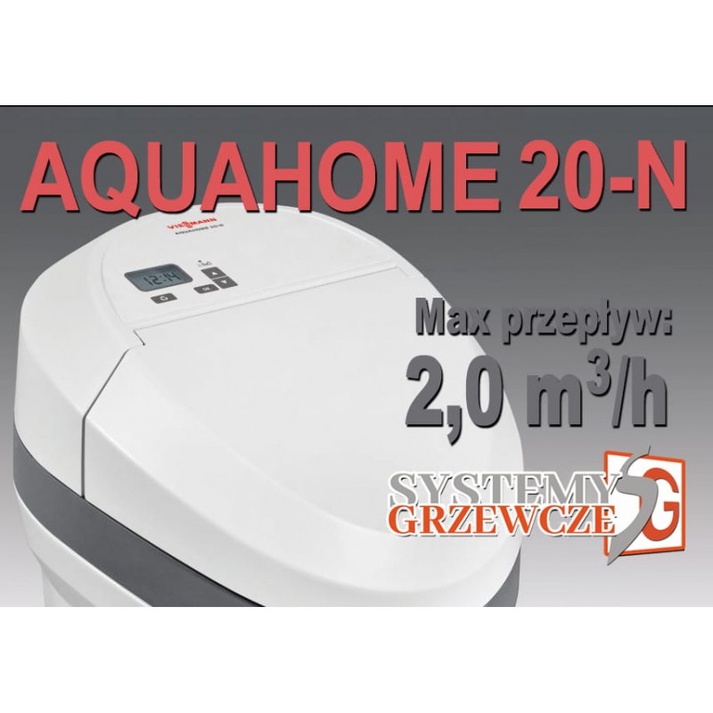 Aquahome 20-N - stacja uzdatniania wody dla mniejszych gospodarstw domowych