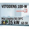 Gazowy kocioł kondensacyjny Vitodens 100-W - Gaz ziemny GZ-50 - 8,8 - 35kW