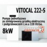 Pompa ciepła powietrze/woda typ Split Vitocal 222-S 8kW, CWU 220 litrów