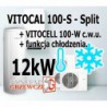 VITOCAL 100-S - ZESTAW, funkcja chłodzenia - Pompa / zbiornik c.w.u.  - wersja Split 12kW