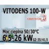 Gazowy kocioł kondensacyjny Vitodens 100-W - Gaz ziemny GZ-35/41,5 - 6,5-26kW