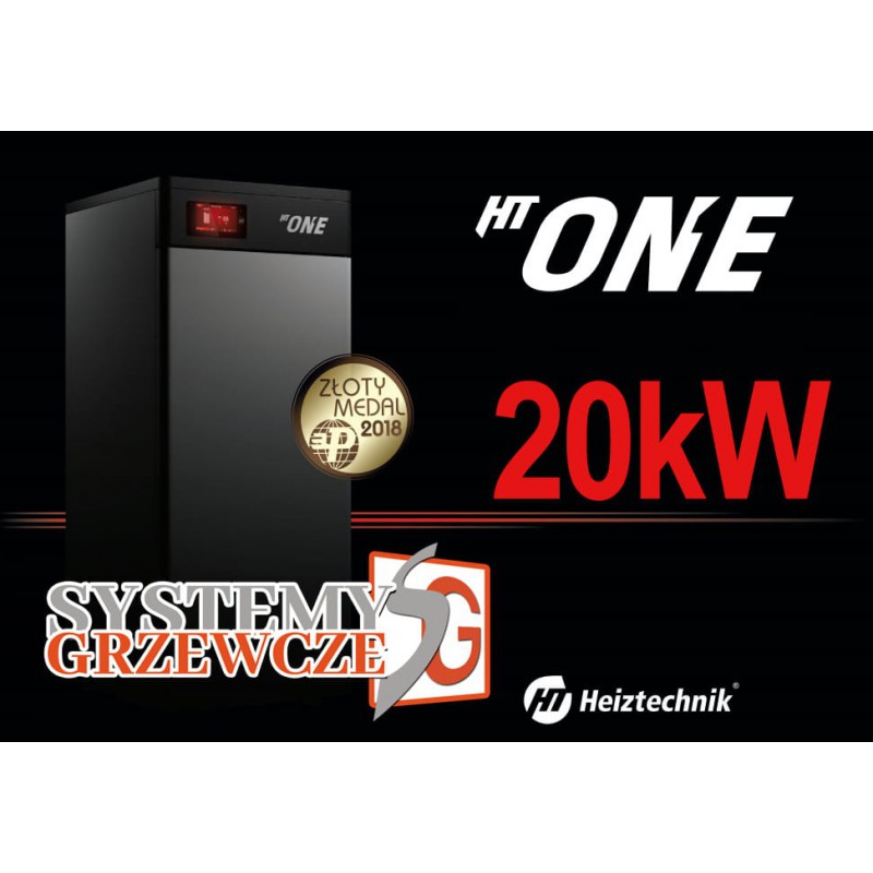Kocioł pelletowy 5 klasy ONE 20kW - HEIZTECHNIK